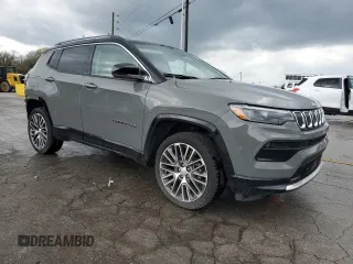 2022 Jeep Compass High Altitude with VIN 3C4NJDCB9NT153946, listed as a Copart auction lot 51050775 with 44,430 mi miles and Salvage Title. Bid and sale history available at carsss.com. Image 4.