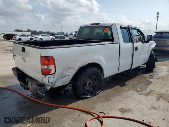 2007 Ford F-150 STX with VIN 1FTRX12W87NA09522, listed as a Copart auction lot 43611105 with Not provided miles and Salvage title. Bid and sale history available at DreamBid. Image 3.