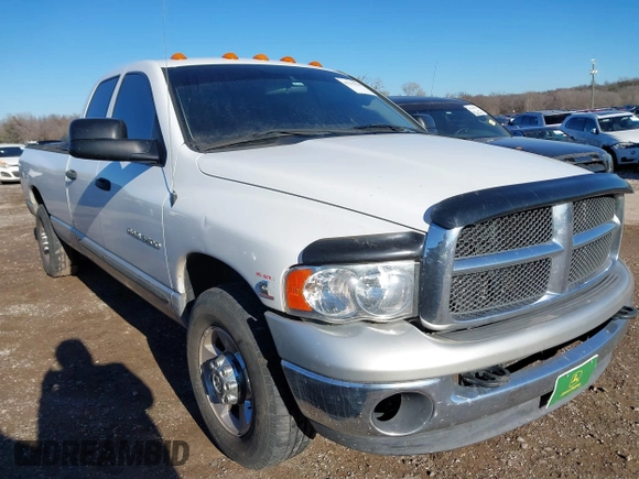 2003 Dodge 3500 ST with VIN 3D7LA38C23G735417, listed as a IAAI auction lot 41275936 with 235,021 mi miles and . Bid and sale history available at DreamBid. Image 1.
