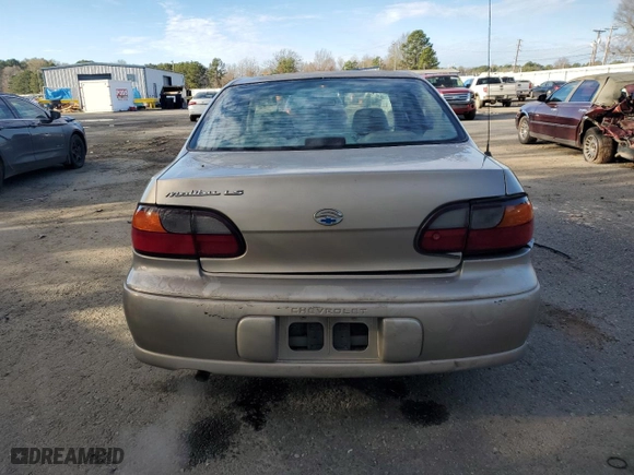1998 Chevrolet Malibu LS with VIN 1G1NE52M7W6221792, listed as a Copart auction lot 87316734 with 152,176 mi miles and Salvage Title. Bid and sale history available at carsss.com. Image 6.