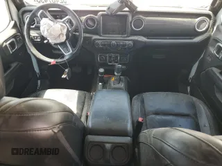 2018 Jeep Wrangler Unlimited Sahara with VIN 1C4HJXEG5JW294430, listed as a Copart auction lot 52487495 with 86,609 mi miles and Salvage title. Bid and sale history available at DreamBid. Image 8.