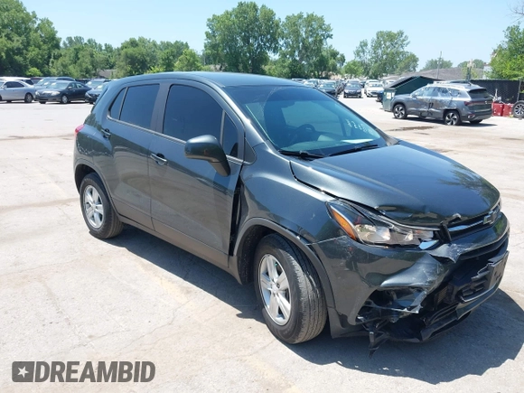 2020 Chevrolet Trax LS with VIN 3GNCJKSB7LL193573, listed as a IAAI auction lot 42560366 with 67,311 mi miles and . Bid and sale history available at DreamBid. Image 1.