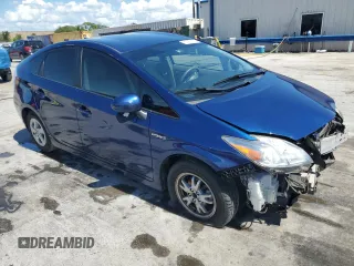 2011 Toyota Prius I with VIN JTDKN3DU7B0268202, listed as a Copart auction lot 61160175 with 125,346 mi miles and Salvage title. Bid and sale history available at DreamBid. Image 4.