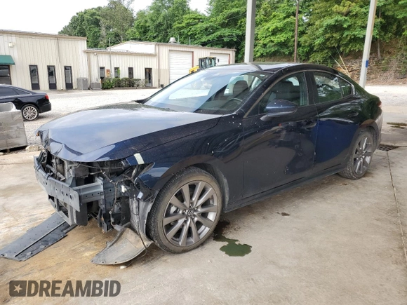 2021 Mazda 3 Preferred with VIN JM1BPACL7M1339435, listed as a Copart auction lot 56660805 with 99,550 mi miles and Salvage Title. Bid and sale history available at DreamBid. Image 1.