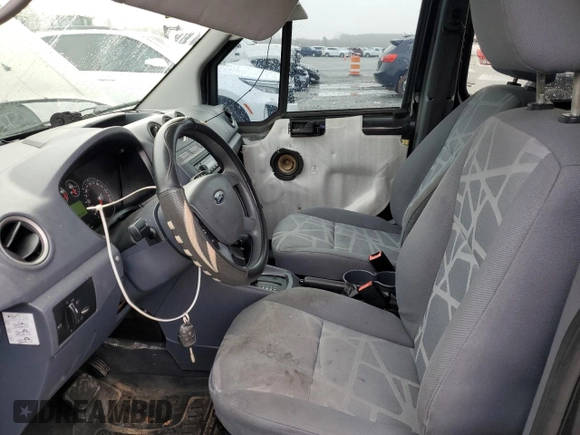 2012 Ford Transit Connect XLT with VIN NM0KS9BN8CT105675, listed as a Copart auction lot 44783465 with 193,163 mi miles and Salvage title. Bid and sale history available at DreamBid. Image 7.
