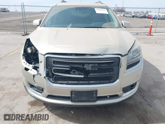 2015 GMC Acadia SLT with VIN 1GKKVRKD0FJ379667, listed as a IAAI auction lot 41828326 with 160,599 mi miles. Bid and sale history available at carsss.com. Image 6.