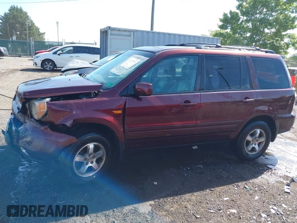 2007 Honda Pilot EX-L with VIN 5FNYF18547B006094, listed as a IAAI auction lot 42297719 with 235,632 mi miles and . Bid and sale history available at DreamBid. Image 14.