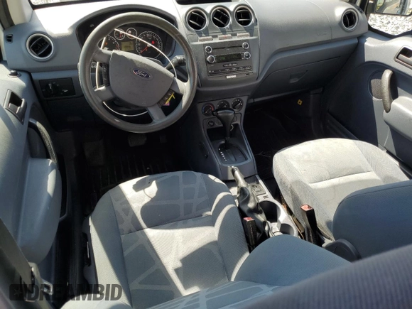 2013 Ford Transit Connect XLT with VIN NM0KS9BN1DT158199, listed as a Copart auction lot 56930665 with 191,534 mi miles and Salvage title. Bid and sale history available at DreamBid. Image 8.