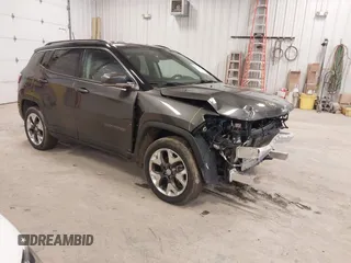 2019 Jeep Compass Limited z VIN 3C4NJDCBXKT806442, wystawiony jako IAAI lot #41745968 z przebiegiem 42 478 mil mil oraz . Historia ofert i sprzedaży dostępna na DreamBid. Obrazek 1.
