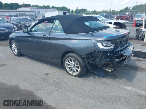 2016 BMW 2 Series 228i xDrive with VIN WBA1L9C50GV324910, listed as a IAAI auction lot 42153692 with 48,785 mi miles and . Bid and sale history available at DreamBid. Image 3.