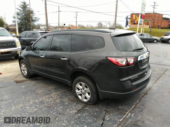 2017 Chevrolet Traverse LS with VIN 1GNKRFED7HJ198280, listed as a IAAI auction lot 41743866 with 152,253 mi miles and . Bid and sale history available at DreamBid. Image 3.