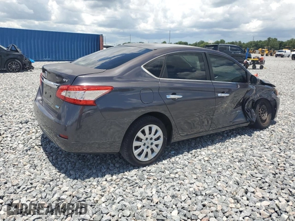 2014 Nissan Sentra SV with VIN 3N1AB7AP8EY244157, listed as a Copart auction lot 62070055 with Not provided miles and Salvage title. Bid and sale history available at DreamBid. Image 3.
