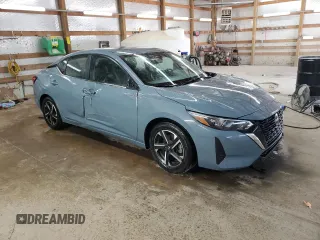 2024 Nissan Sentra SV with VIN 3N1AB8CV0RY333700, listed as a Copart auction lot 66105155 with 25,655 mi miles and Clean title. Bid and sale history available at DreamBid. Image 4.