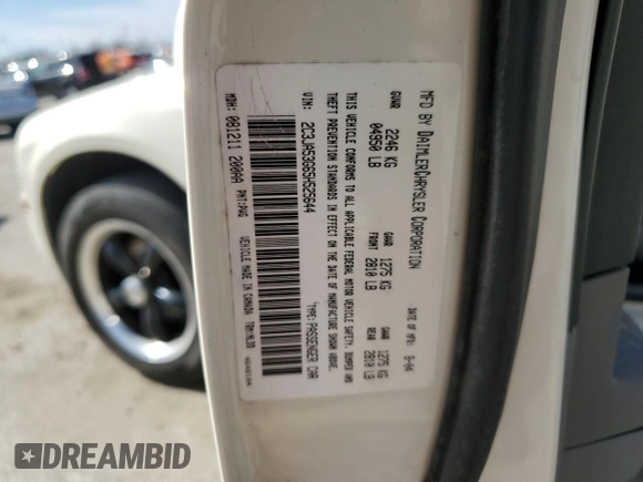 2005 Chrysler 300 with VIN 2C3JA53G65H525644, listed as a Copart auction lot 48789155 with 211,074 mi miles and Salvage Title. Bid and sale history available at carsss.com. Image 14.