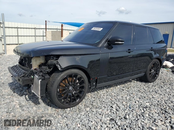 2020 Land Rover Range Rover HSE z VIN SALGS2RU4LA567748, wystawiony jako Copart lot #56353605 z przebiegiem 54 595 mil mil oraz Szkoda całkowita • Salvage title. Historia ofert i sprzedaży dostępna na DreamBid. Obrazek 1.
