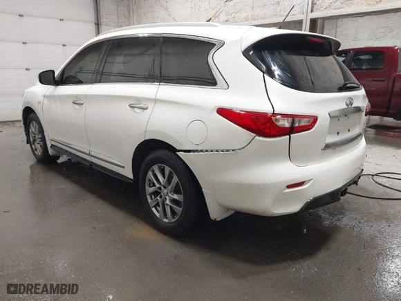 2014 Infiniti QX60 with VIN 5N1AL0MM2EC550424, listed as a IAAI auction lot 41746433 with 111,898 mi miles. Bid and sale history available at carsss.com. Image 3.