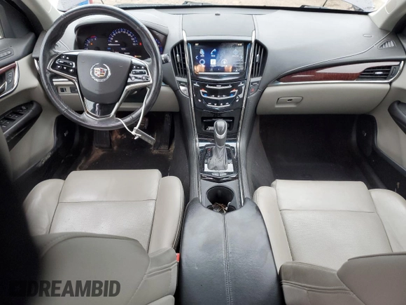 2014 Cadillac ATS Luxury AWD with VIN 1G6AH5RX4E0106455, listed as a Copart auction lot 52374695 with 41,517 mi miles and Clean Title. Bid and sale history available at carsss.com. Image 8.