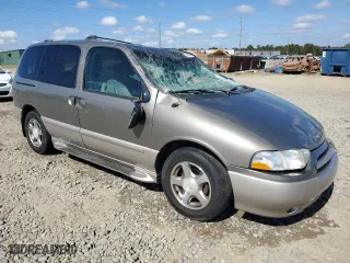 2001 Nissan Quest GXE with VIN 4N2ZN15T21D817883, listed as a Copart auction lot 77659914 with 178,362 mi miles and Non Repairable. Bid and sale history available at carsss.com. Image 4.