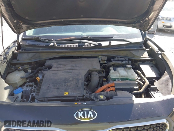 2017 Kia Niro Touring Launch Edition with VIN KNDCC3LC3H5034914, listed as a IAAI auction lot 41683906 with 1 mi miles. Bid and sale history available at carsss.com. Image 10.