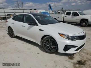 2019 Kia Optima SX with VIN 5XXGW4L25KG335015, listed as a Copart auction lot 49240855 with 51,933 mi miles and Salvage Title. Bid and sale history available at carsss.com. Image 4.