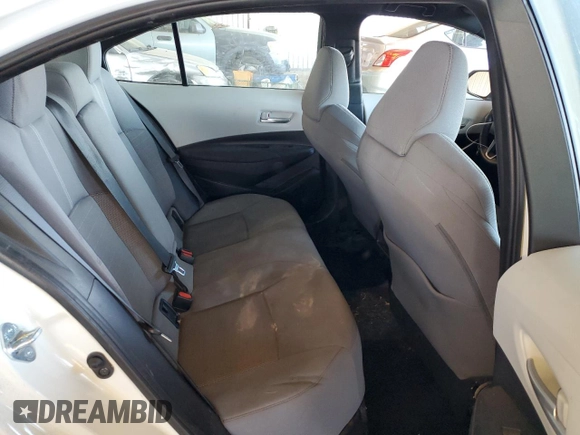 2021 Toyota Corolla SE with VIN 5YFM4MCE8MP071382, listed as a Copart auction lot 42647305 with 55,258 mi miles and Salvage Title. Bid and sale history available at carsss.com. Image 10.