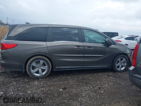 2020 Honda Odyssey EX-L with VIN 5FNRL6H74LB024598, listed as a IAAI auction lot 41689375 with 62,686 mi miles. Bid and sale history available at carsss.com. Image 13.