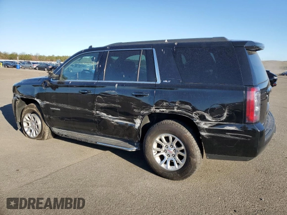 2017 GMC Yukon SLT with VIN 1GKS2BKC3HR198526, listed as a Copart auction lot 47212184 with 137,101 mi miles and Salvage Title. Bid and sale history available at carsss.com. Image 2.