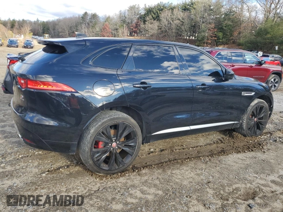 2020 Jaguar F-Pace S with VIN SADCM2FV9LA624771, listed as a Copart auction lot 86042594 with 93,177 mi miles and Clean Title. Bid and sale history available at DreamBid. Image 3.