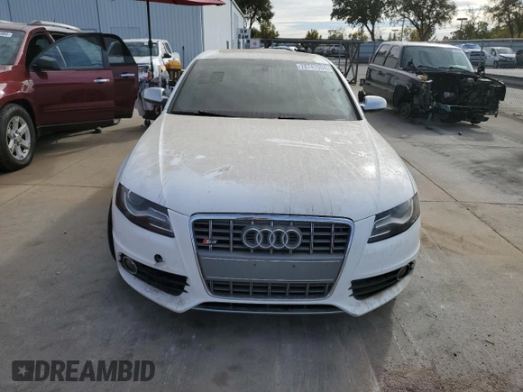 2012 Audi S4 Prestige with VIN WAUKGAFL3CA092650, listed as a Copart auction lot 78747904 with Not Provided miles and Clean Title. Bid and sale history available at DreamBid. Image 5.