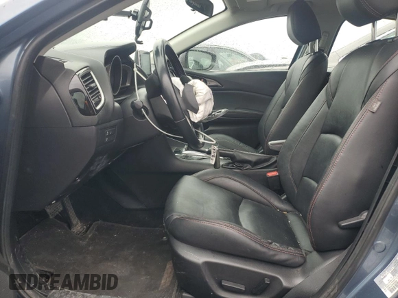 2015 Mazda 3 i Grand Touring with VIN 3MZBM1W73FM226964, listed as a Copart auction lot 47776265 with 96,328 mi miles and Salvage Title. Bid and sale history available at DreamBid. Image 7.