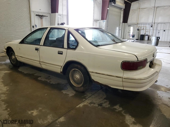 1996 Chevrolet Caprice Classic 1SA Special Value Pkg with VIN 1G1BL52W7TR102502, listed as a Copart auction lot 53508415 with 0 mi miles and Clean Title. Bid and sale history available at carsss.com. Image 2.