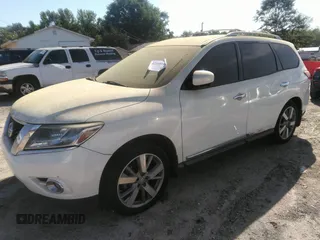 2013 Nissan Pathfinder SL with VIN 5N1AR2MN3DC620479, listed as a IAAI auction lot 42144144 with 151,984 mi miles and . Bid and sale history available at DreamBid. Image 2.