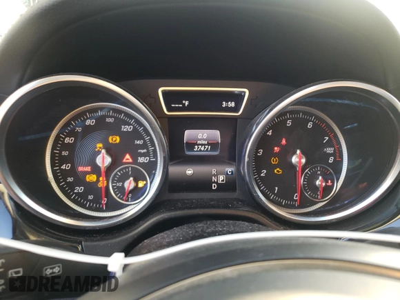 2018 Mercedes-Benz GLS with VIN 4JGDF7DE7JB085953, listed as a Copart auction lot 38772093 with 37,471 mi miles. Bid and sale history available at carsss.com. Image 9.