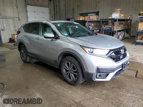 2021 Honda CR-V EX with VIN 2HKRW2H58MH657123, listed as a Copart auction lot 64487955 with 123,190 mi miles and Clean title. Bid and sale history available at DreamBid. Image 4.
