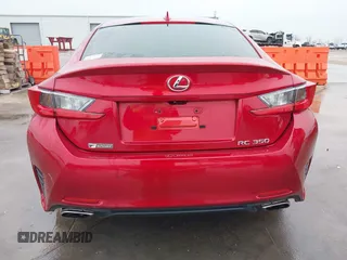 2016 Lexus RC 350 F Sport with VIN JTHHE5BCXG5013813, listed as a IAAI auction lot 41097722 with 52,996 mi miles and . Bid and sale history available at DreamBid. Image 16.