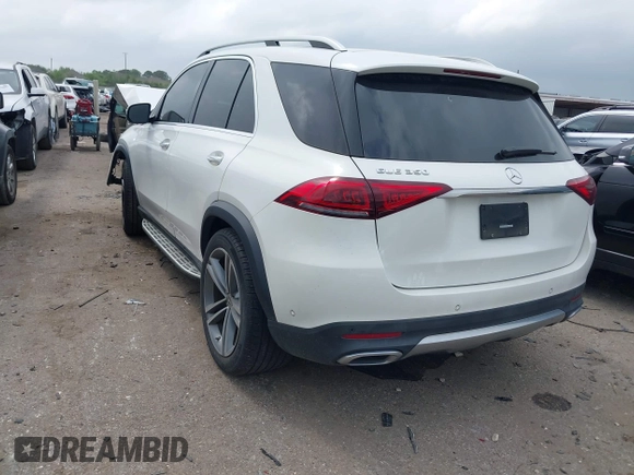 2020 Mercedes-Benz GLE 350 with VIN 4JGFB4JB7LA247604, listed as a IAAI auction lot 41938812 with 49,716 mi miles and . Bid and sale history available at DreamBid. Image 3.