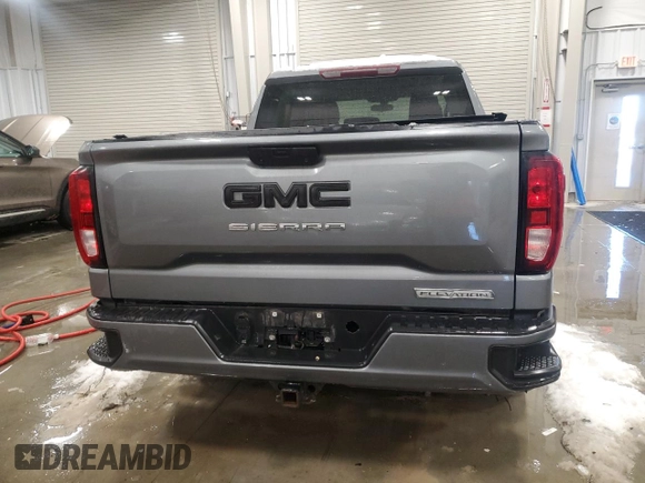 2021 GMC Sierra 1500 Elevation z VIN 3GTU9CET8MG164643, wystawiony jako Copart lot #45698825 z przebiegiem 95 490 mil mil oraz Nie do naprawy • Non repairable. Historia ofert i sprzedaży dostępna na DreamBid. Obrazek 6.