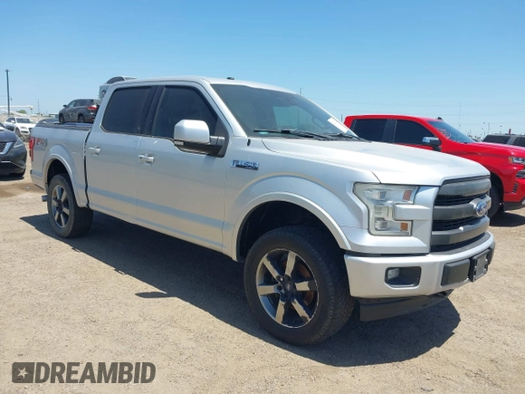2017 Ford F-150 XL with VIN 1FTEW1EF8HKD41380, listed as a IAAI auction lot 42031495 with 93,332 mi miles and . Bid and sale history available at DreamBid. Image 1.