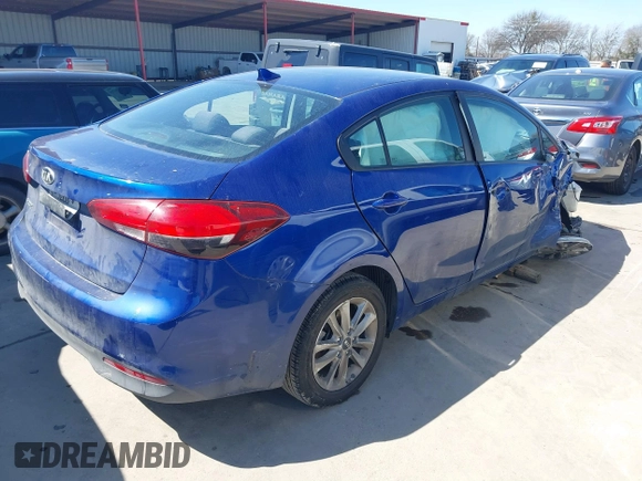 2017 Kia Forte S with VIN 3KPFL4A71HE082604, listed as a IAAI auction lot 41657227 with 78,927 mi miles and . Bid and sale history available at DreamBid. Image 4.