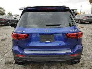 2021 Mercedes-Benz GLB with VIN W1N4M5BBXMW137993, listed as a Copart auction lot 69818482 with 47,428 mi miles. Bid and sale history available at carsss.com. Image 6.