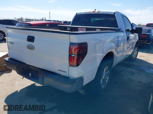 2011 Ford F-150 XL with VIN 1FTMF1CM8BFC21012, listed as a IAAI auction lot 41671639 with 353,930 mi miles. Bid and sale history available at carsss.com. Image 4.