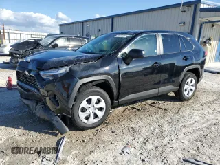 2025 Toyota RAV4 LE with VIN 2T3H1RFV5SW366168, listed as a Copart auction lot 44897045 with 228 mi miles and Non Repairable. Bid and sale history available at carsss.com. Image 1.