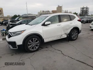 2020 Honda CR-V Touring z VIN 7FARW1H94LE014248, wystawiony jako Copart lot #55576005 z przebiegiem 49 925 mil mil oraz Szkoda całkowita • Salvage title. Historia ofert i sprzedaży dostępna na DreamBid. Obrazek 1.