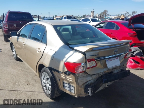2013 Toyota Corolla L with VIN 5YFBU4EE2DP212354, listed as a IAAI auction lot 42023008 with 193,833 mi miles and . Bid and sale history available at DreamBid. Image 3.