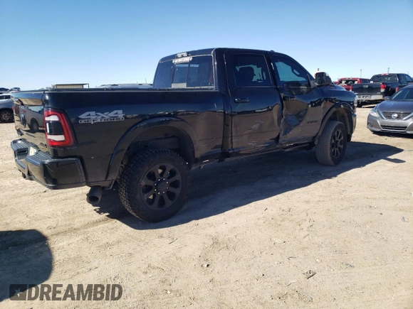2019 Ram 2500 Laramie with VIN 3C6UR5FL4KG516714, listed as a Copart auction lot 43014085 with 122,999 mi miles and Salvage Title. Bid and sale history available at carsss.com. Image 3.