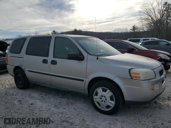 2007 Chevrolet Uplander LS Fleet with VIN 1GNDV23197D102913, listed as a Copart auction lot 87792855 with 236,259 mi miles and Clean Title. Bid and sale history available at carsss.com. Image 4.