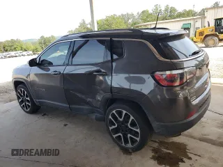 2018 Jeep Compass Limited z VIN 3C4NJCCBXJT361662, wystawiony jako Copart lot #57085315 z przebiegiem 61 815 mil mil oraz Szkoda całkowita • Salvage title. Historia ofert i sprzedaży dostępna na DreamBid. Obrazek 2.