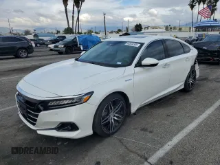2022 Honda Accord Touring with VIN 1HGCV3F98NA027049, listed as a Copart auction lot 48544305 with 53,621 mi miles and Salvage title. Bid and sale history available at DreamBid. Image 1.
