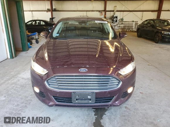 2013 Ford Fusion Titanium with VIN 3FA6P0K9XDR121972, listed as a Copart auction lot 61796595 with 137,867 mi miles and Clean title. Bid and sale history available at DreamBid. Image 5.