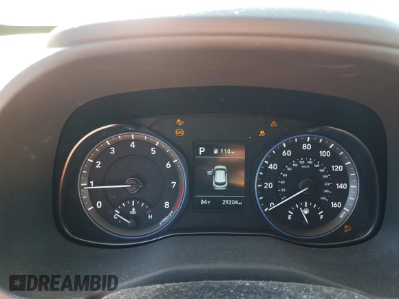 2019 Hyundai Kona SEL with VIN KM8K22AA9KU354998, listed as a Copart auction lot 50656675 with 29,204 mi miles and Salvage Title. Bid and sale history available at carsss.com. Image 9.